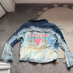 Bitten by Sarah Jessica Parker Vintage Blue Denim Jacket - Blue